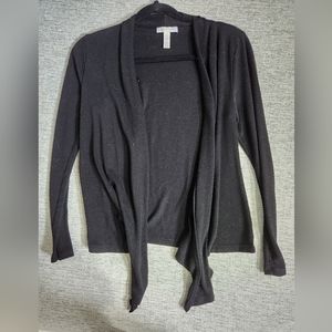 Black cardigan